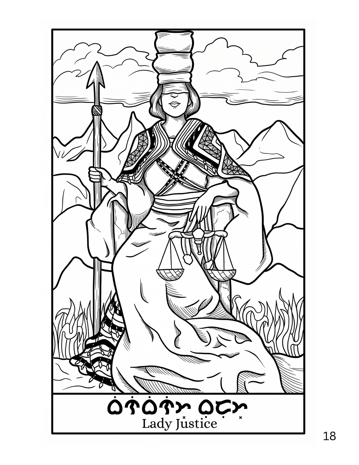 The Ili Speaks Coloring Book